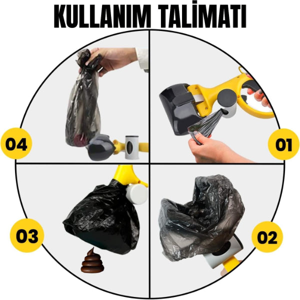 أداة جمع فضلات الحيوانات الأليفة