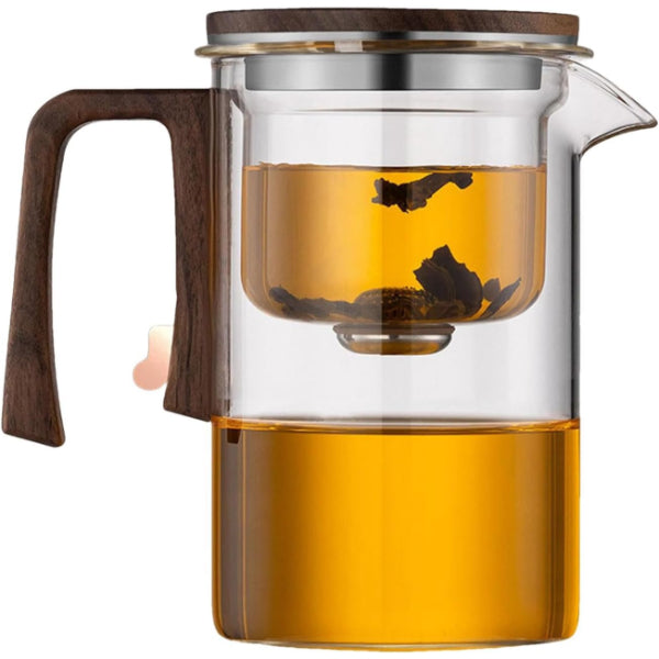 Automatic Glass Teapot and 2-Piece Glass Set