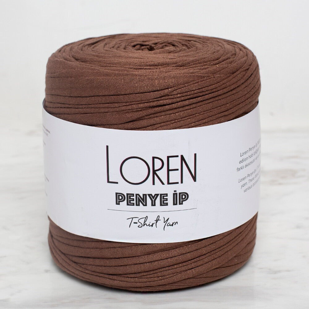 Loren Penye Kumaş خيوط حياكة يدوية بني - 96 - 33549