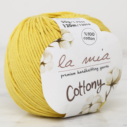 La Mia Cottony Mustard Yellow Baby Hand Knitting Yarn - P31-L189 - 33663