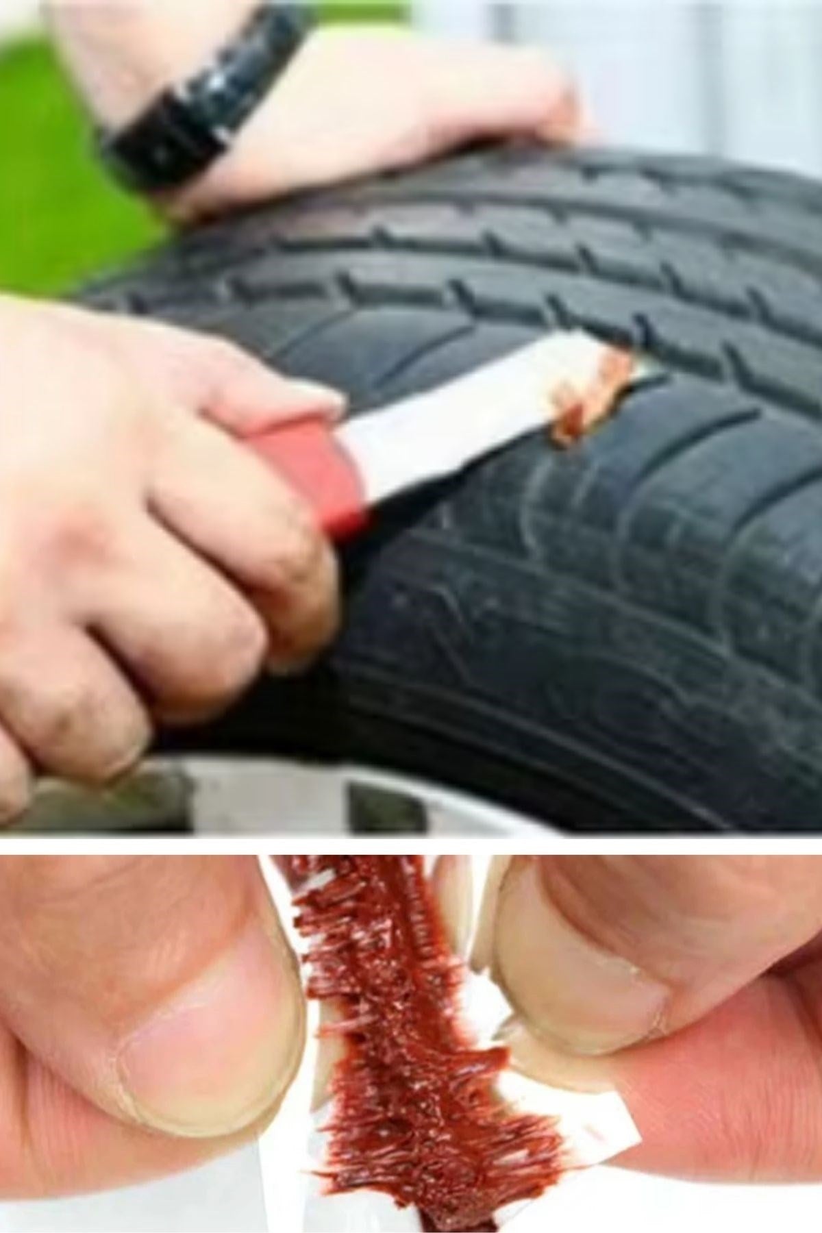 Starixa® 10 Adet Lastik Onarım İçin Lastik Tamir Fitili Yedek Lastik Fitili