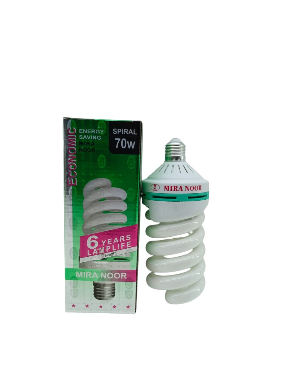 70W E27 SPIRAL ENERGY SAVING BULB 6500K - 0.26A - 8000h (5347)