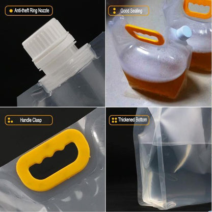 Durable Plastic Drink Pouch 1 Liter