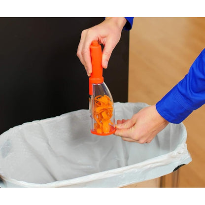 Peeler with Container