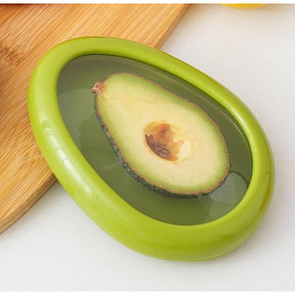 Flexible Avocado-Shaped Food Storage Box