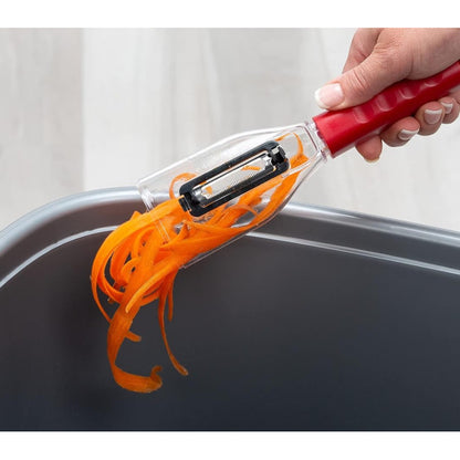 Peeler with Container
