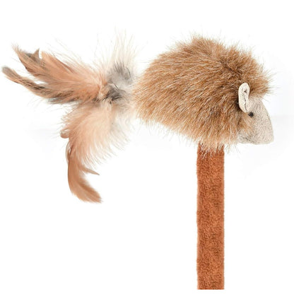 Cat Scratching Post with Sound Toy