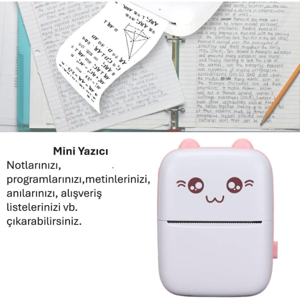 Cute Mini Portable Printer