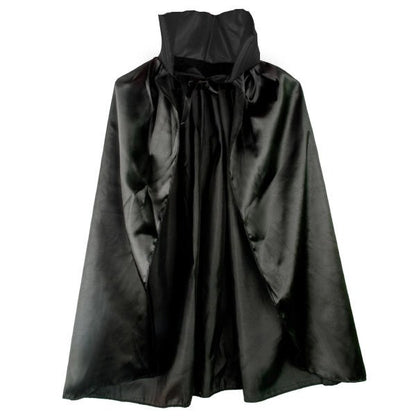 Mey İthalat® Siyah Renk Yakalı Halloween Pelerini 90 cm