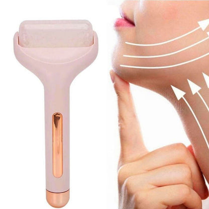 Starixa®  Ice Roller Buz Silindiri Terapi Etkili Yüz Derma Masaj ve Cilt Soğutma Bakım Aleti