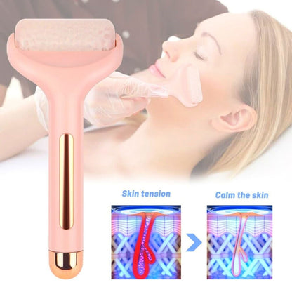 Starixa®  Ice Roller Buz Silindiri Terapi Etkili Yüz Derma Masaj ve Cilt Soğutma Bakım Aleti