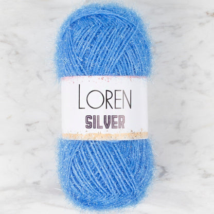 Loren Silver خيط حياكة يدوي أزرق فاتح - RS0007 - 34091