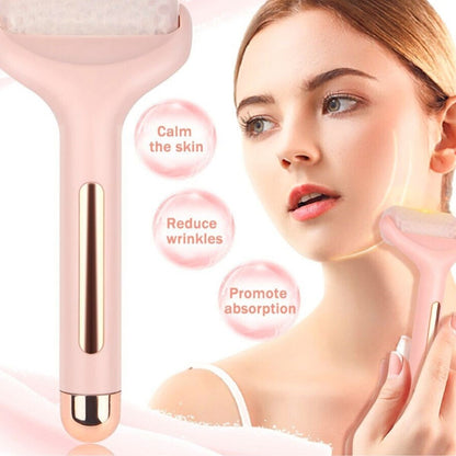 Starixa®  Ice Roller Buz Silindiri Terapi Etkili Yüz Derma Masaj ve Cilt Soğutma Bakım Aleti