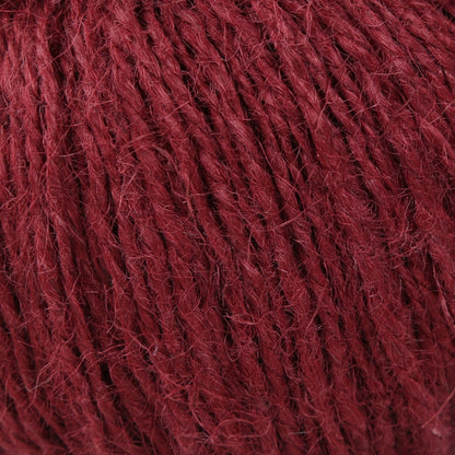 La Mia Natural Jute Twine 100g Burgundy Jute Yarn - L211 - 34105