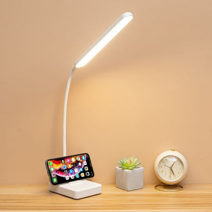 Starixa® İnce Uzun USBli Dokunmatik 3 Kademeli 360 Derece Özel Göz Korumalı led Lityum Masa Lambası