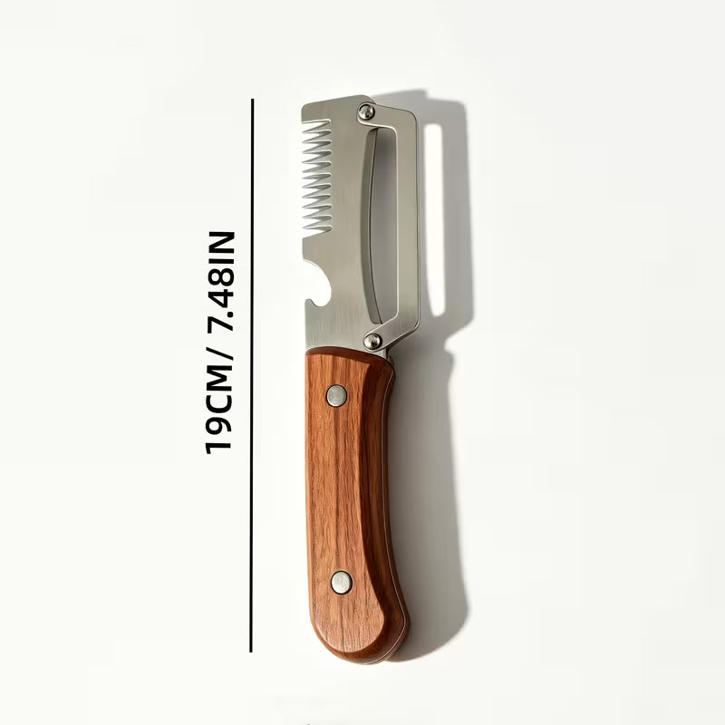 Çok Amaçlı Bıçak - Soyacak - Jülyen Doğrama - Açacak Fonksiyonlu