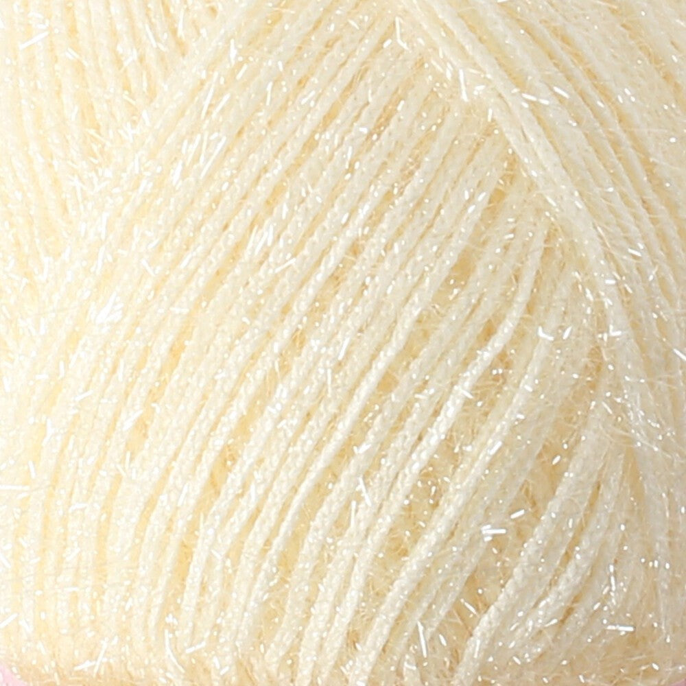 LOREN SILVER خيط حياكة يدوي كريمي - RS0065 - 34071