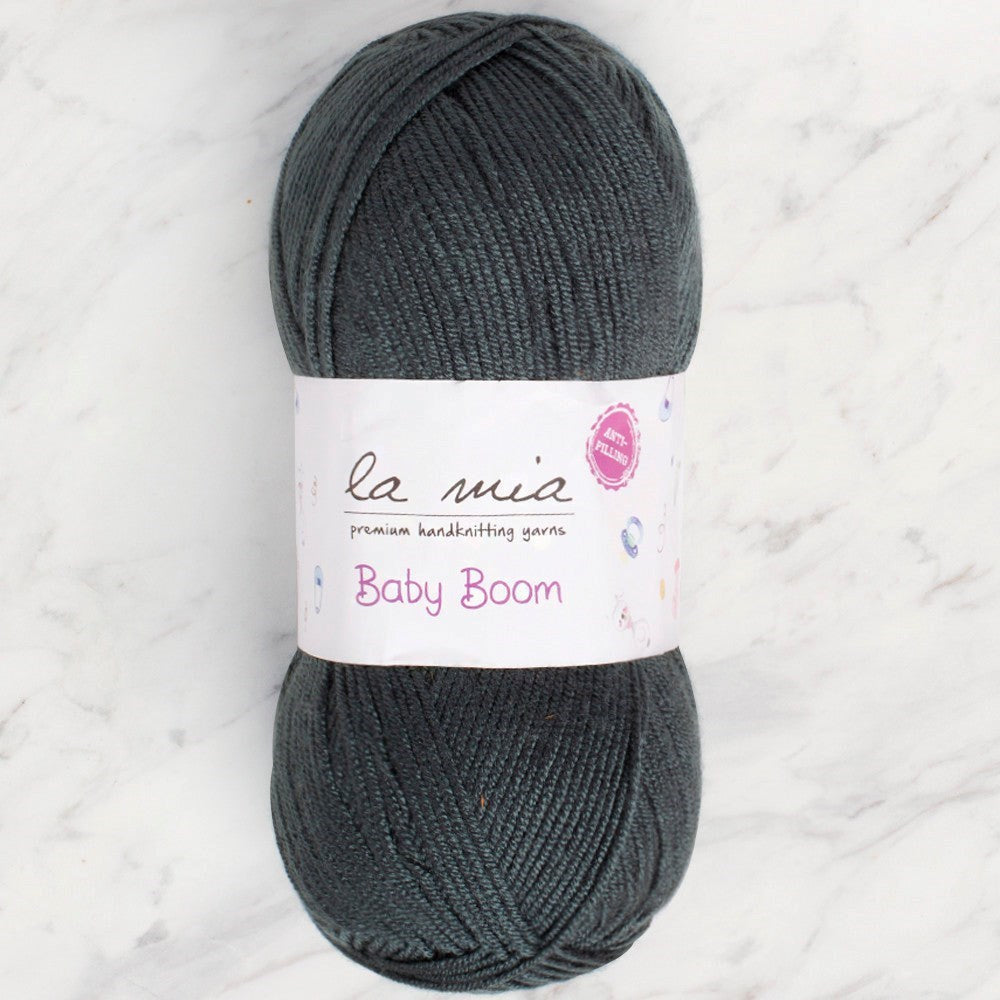 La Mia Baby Boom Dark Green Hand Knitting Yarn - 1480 - 34111