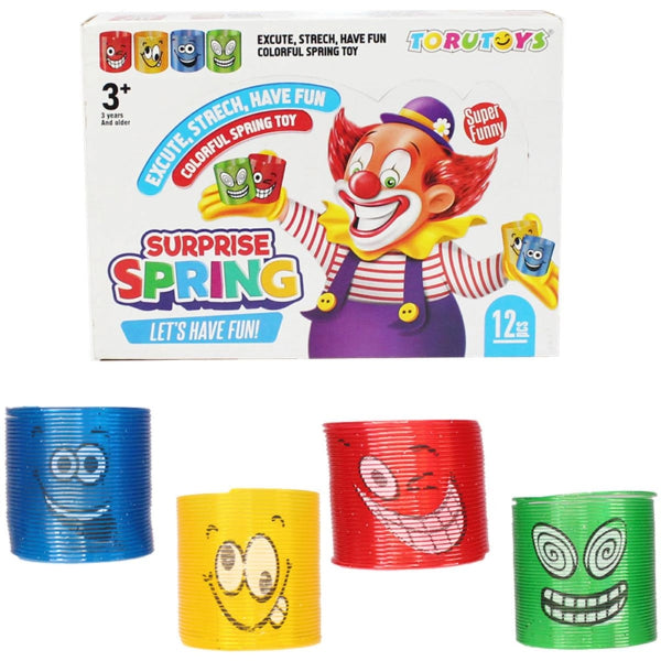 Printed Stress Relief Spring Toy