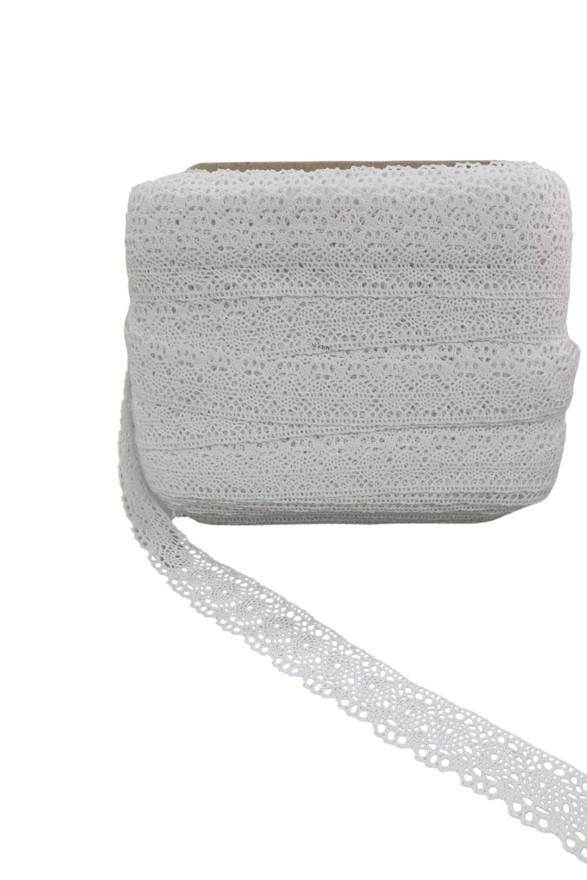 Kopanaki Lace 4 cm Wide White 5 Meters