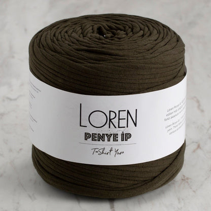 Loren Penelope Fabric Hand Knitting Yarn Military Green - 84 - 34148