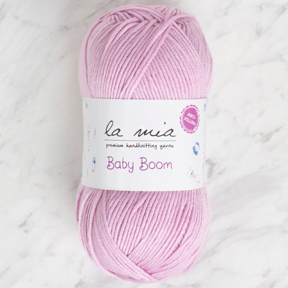 La Mia Baby Boom Lilac Hand Knitting Yarn - 705 - 34127