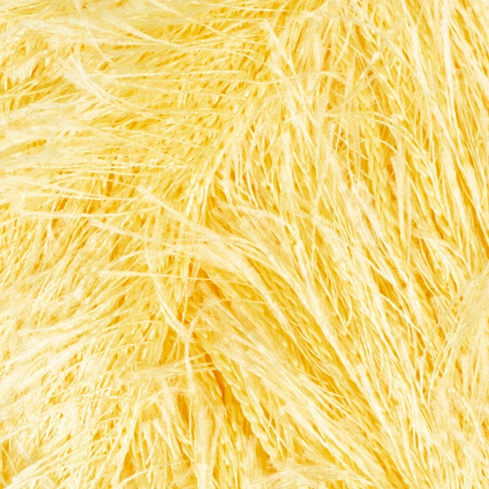 Loren Furry خيوط حياكة يدوية صفراء - RF048 - 34059