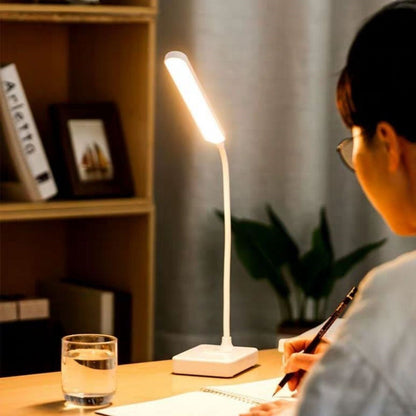 Starixa® İnce Uzun USBli Dokunmatik 3 Kademeli 360 Derece Özel Göz Korumalı led Lityum Masa Lambası
