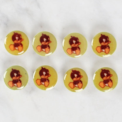 Loren Crafts 8-Piece Duck Button - 1204