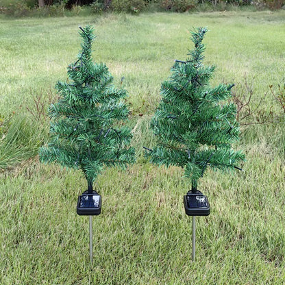 Solar Decorative Pine Tree