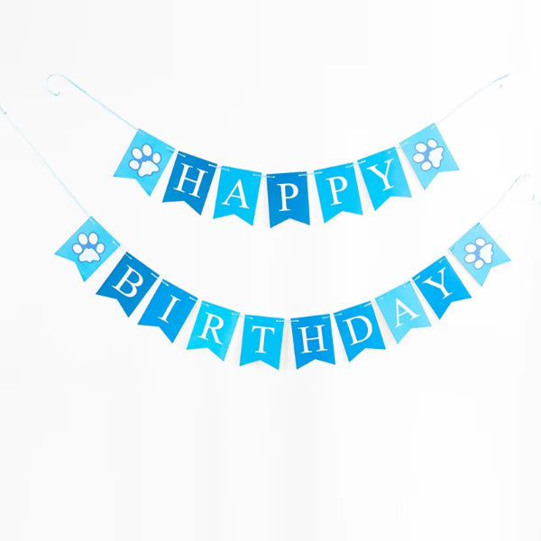 مجموعة حفلة عيد ميلاد للكلاب