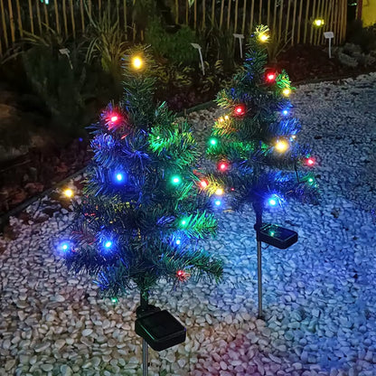 Solar Decorative Pine Tree