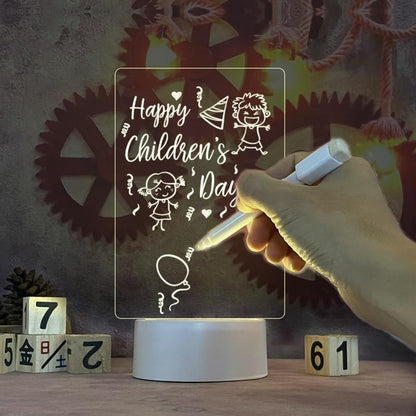 LED Drawing Tablet Night Light