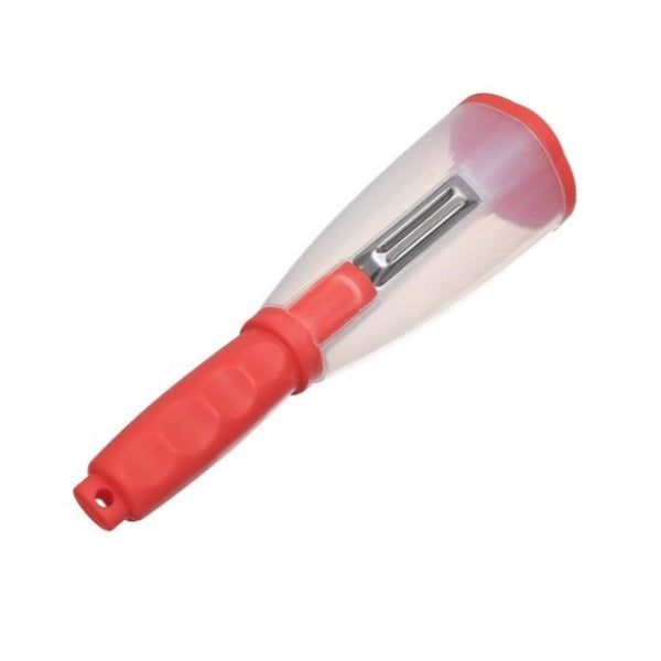 Peeler with Container