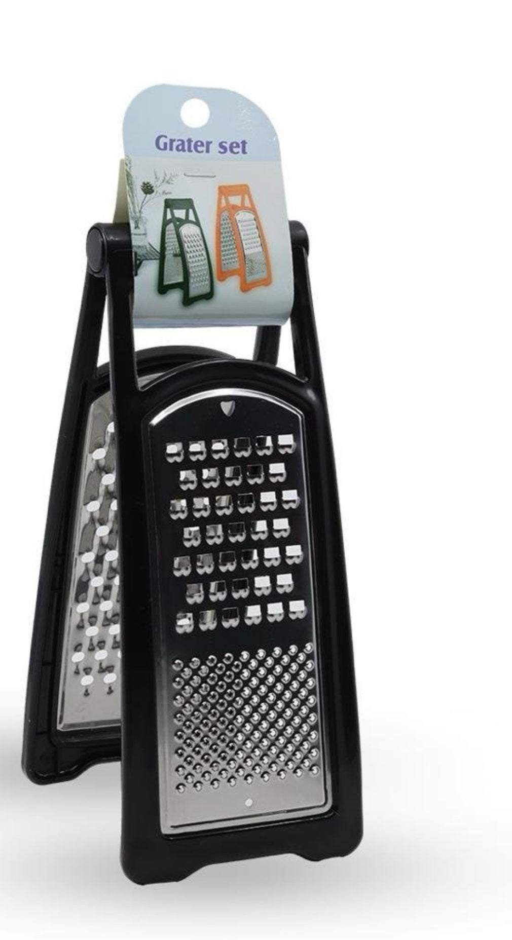 Double-Sided Grater with Container