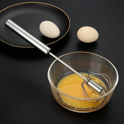 Manual Stainless Steel Hand Mixer