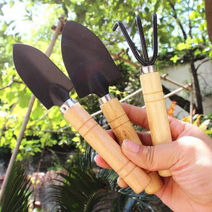 Mini Wooden Hobby Garden Set 3 Pieces