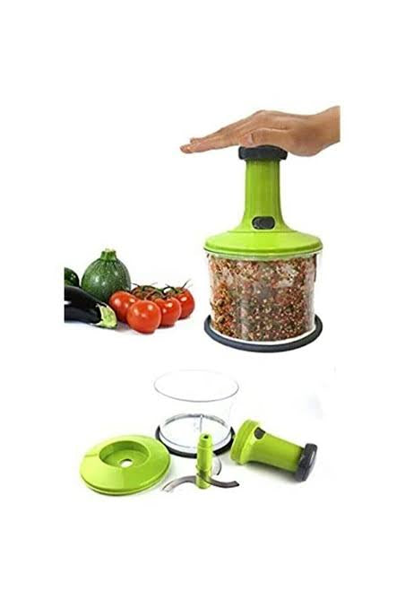Hand-Press Food Chopper