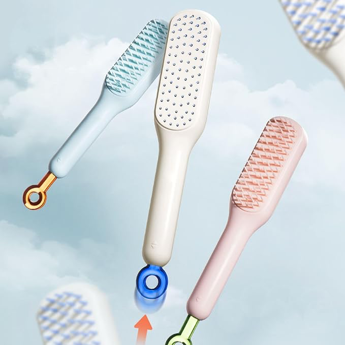 Self-Cleaning Hair Brush