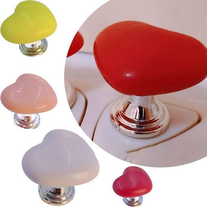 Toilet Flush Button Heart Design