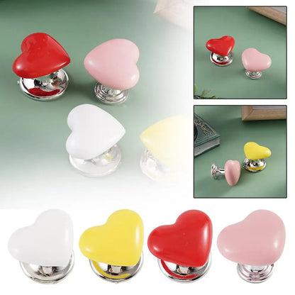 Toilet Flush Button Heart Design