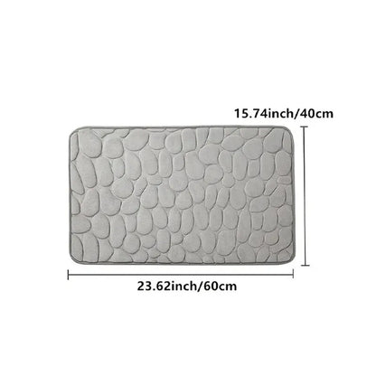 Memory Foam Non-Slip Pink Bath Mat