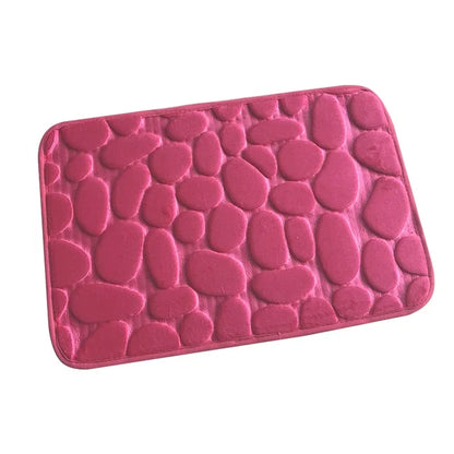 Memory Foam Non-Slip Pink Bath Mat