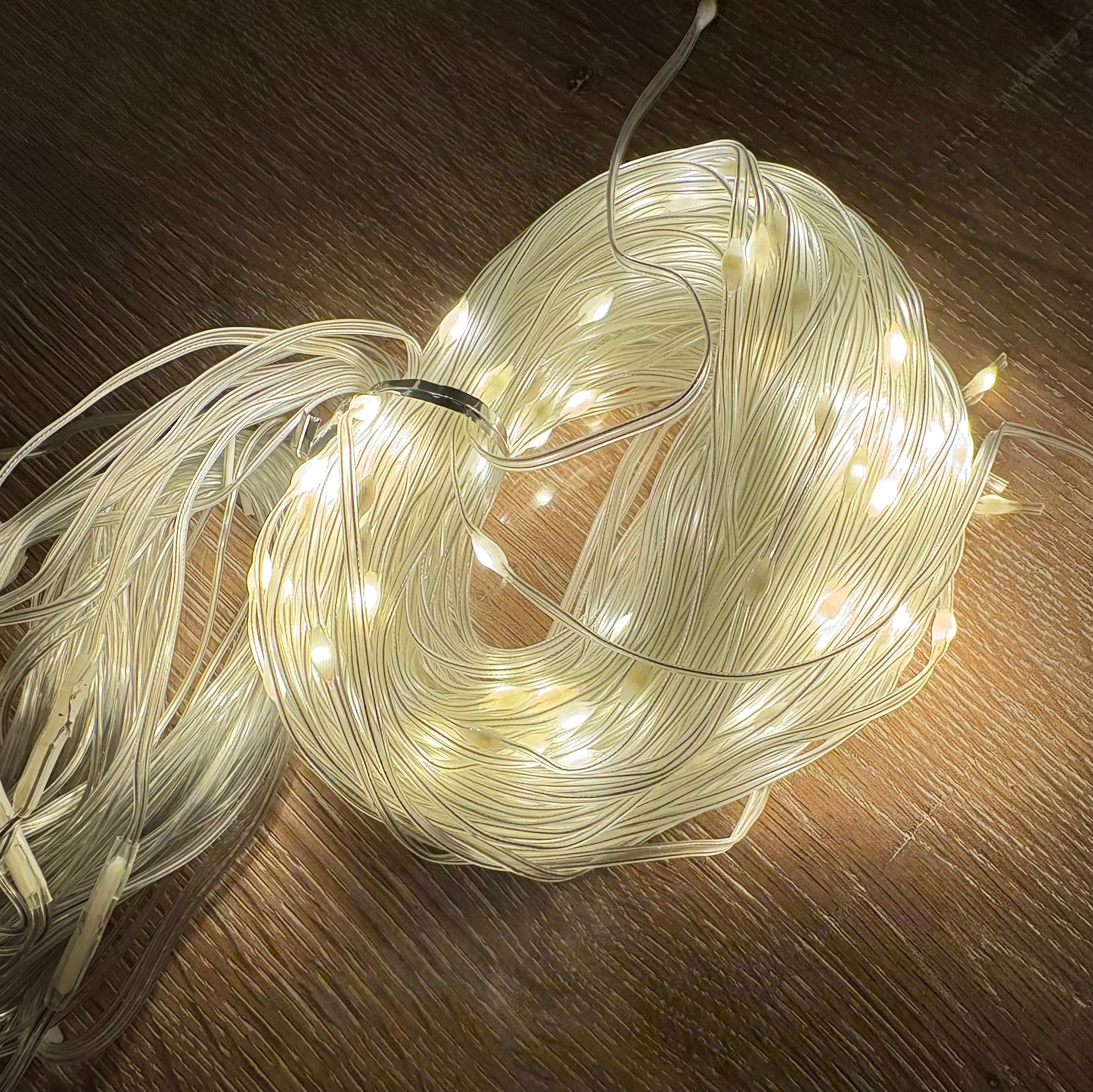 2x2 ستارة إضاءة صفراء 192 LED - 8 وظائف