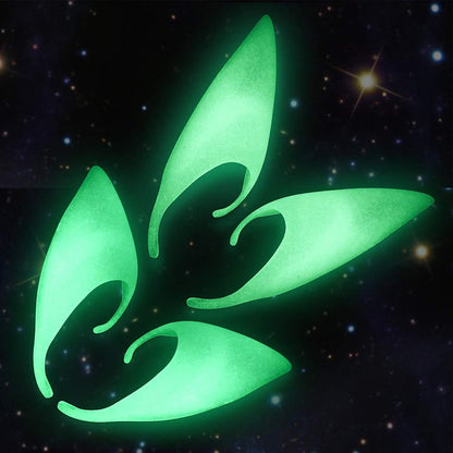 1 Pair Glow-in-the-Dark Phosphorescent Latex Elf Ears