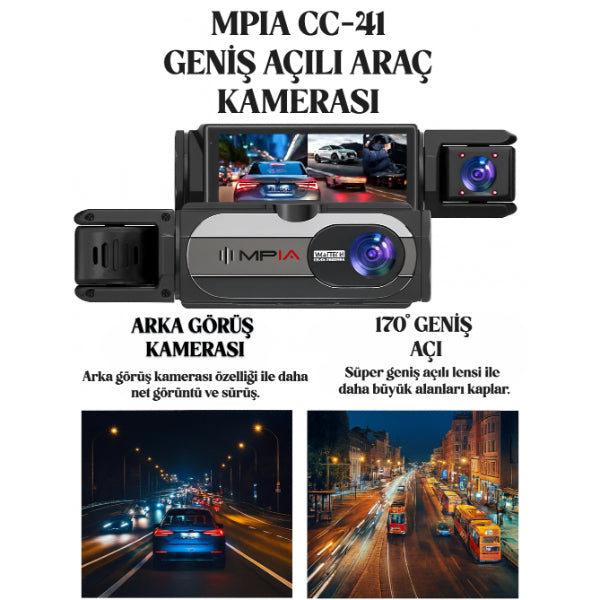 170° Wide-Angle Car Camera