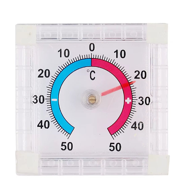 Bimetallic Square Thermometer