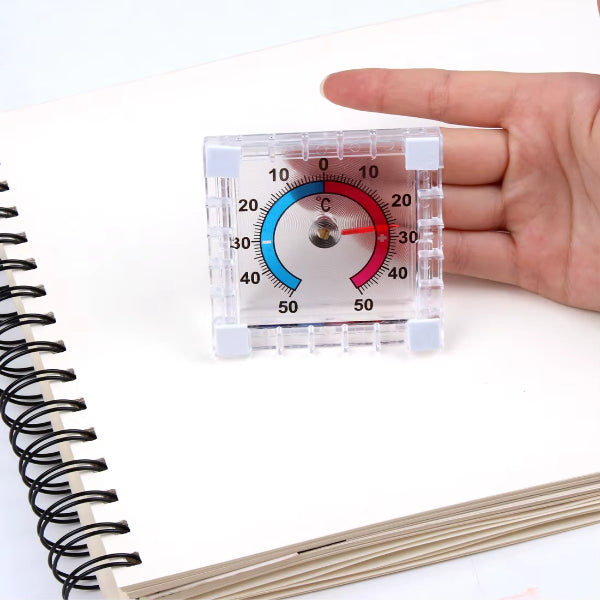Bimetallic Square Thermometer