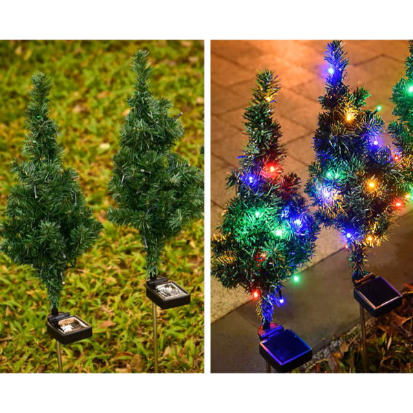 Solar Decorative Pine Tree