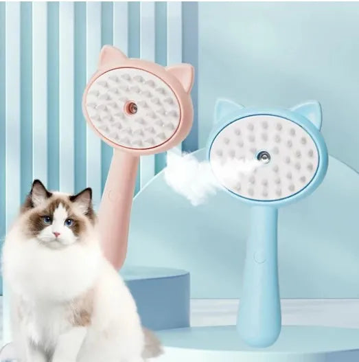 فرشاة تدليك بالبخار للقطط والكلاب